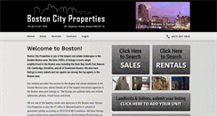 Desktop Screenshot of bostoncityproperties.com